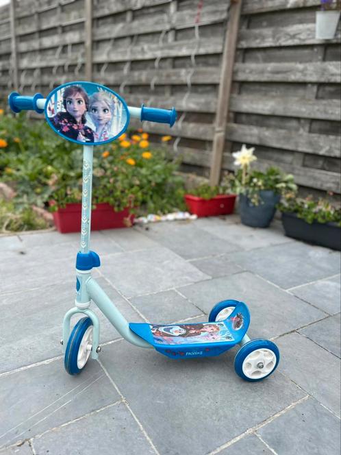 Frozen kinderstep, Kinderen en Baby's, Speelgoed | Buiten | Voertuigen en Loopfietsen, Gebruikt, Overige typen, Ophalen