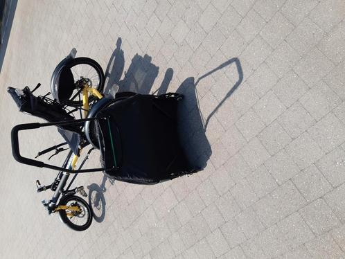 Hase bikes type:lage driewielers kleur:mat geel l, Fietsen en Brommers, Fietsen | Driewielfietsen, Zo goed als nieuw, Ophalen