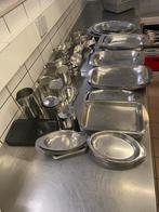 Inox schotels en saus potjes, Ophalen, Gebruikt, Inox, Overige typen