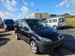 CADY 1.6TDI  goude statt, Auto's, Euro 5, Zwart, 4 cilinders, Leder en Stof