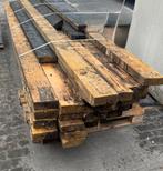 Houten balken 500x 16x6, Tuin en Terras, Palen, Balken en Planken, Ophalen, Zo goed als nieuw, Balken