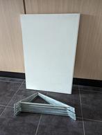 Plankdrager muurbeugels 33x50 (5stuks) en werkblad, Ophalen, Zo goed als nieuw, Overige typen