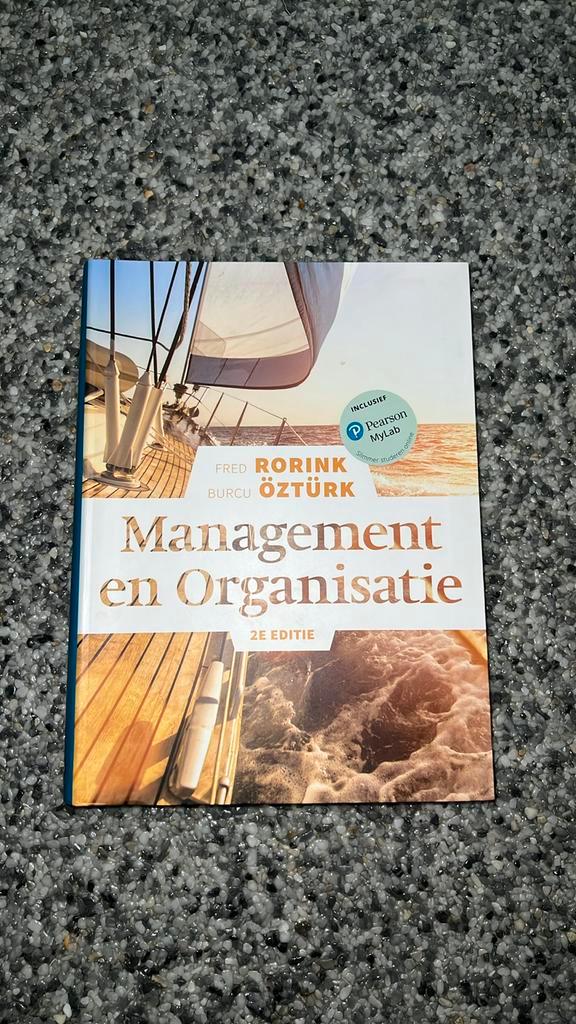 Fred Rorink - Management en organisatie, Boeken, Schoolboeken, Zo goed als nieuw, Nederlands, Ophalen of Verzenden