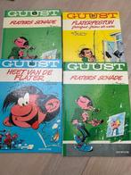 4 strips pakket Guust, Ophalen