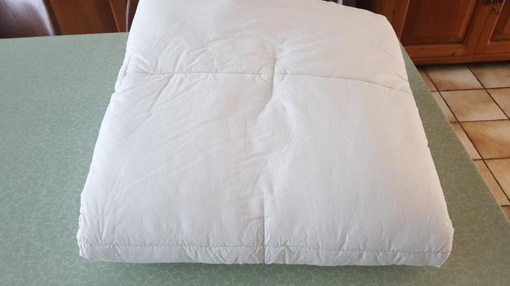 Donsdeken babybedje met overtrek, Kinderen en Baby's, Kinderkamer | Beddengoed, Ophalen of Verzenden