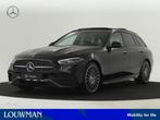 Mercedes-Benz C 180 Estate LIMITED AMG Line Plus | Trekhaak, Auto's, Automaat, Zwart, Zwart, Break