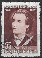 Roemenie 1958 - Yvert 1568 - Mihai Eminescu (ST), Postzegels en Munten, Overige landen, Verzenden, Gestempeld