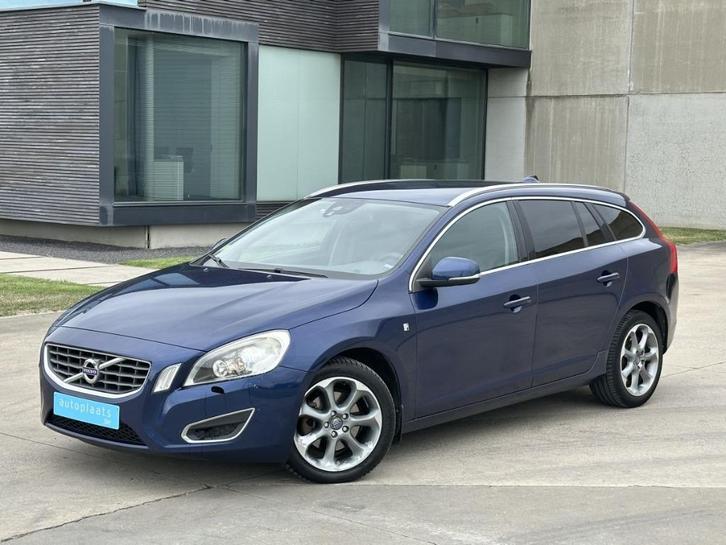 VOLVO V60 Ocean Race 164pk Automaat 2012 GPS Leder, Auto's, Volvo, Bedrijf, Te koop, V60, ABS, Adaptieve lichten, Airbags, Airconditioning