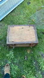Coffre en bois à restaurer, Tuin en Terras, Terrasdelen en Vlonders, Ophalen, Gebruikt, Hout