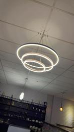 Moderne LED-kroonluchter met ronde ringen, Ophalen, Gebruikt, Kunststof