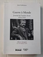 Oorlog in Mende - Dagboek van het achterfront (1914-1918), Gelezen, Albert Jurquet, Ophalen of Verzenden, Voor 1940