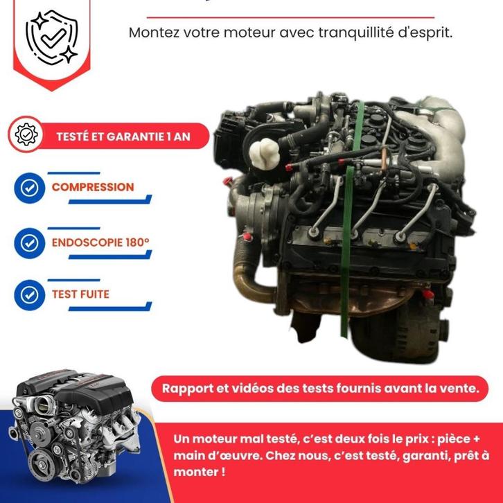 Moteur complet audi a4 a5 b8 2.7 v6 tdi 163cv 190cv cgk, Autos : Pièces & Accessoires, Moteurs & Accessoires, Audi, Neuf, Enlèvement ou Envoi