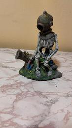 Aquarium ornament - Skelet op kanon, Dieren en Toebehoren, Ophalen, Zo goed als nieuw, Sierelement
