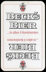 Speelkaart bier Beck's Bier, Collections, Cartes à jouer, Jokers & Jeux des sept familles, Carte(s) à jouer, Envoi, Neuf