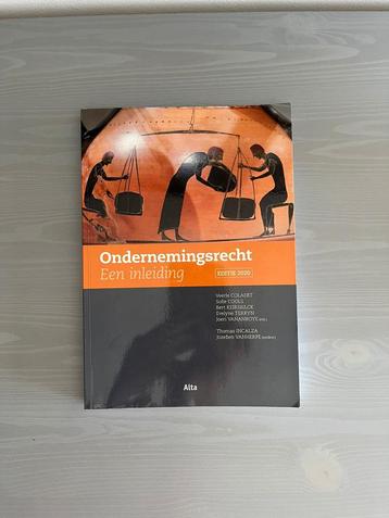 U Hasselt boek Ondernemingsrecht, Enlèvement ou Envoi, Comme neuf