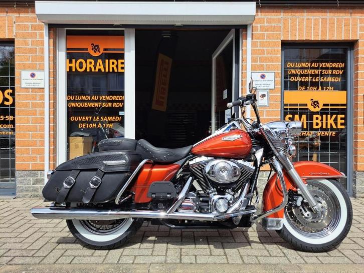 HARLEY-DAVIDSON ROADKING CLASSIC UIT 2001 MET 26.500 KM!, Motoren, Motoren | Harley-Davidson, Bedrijf, Chopper, meer dan 35 kW