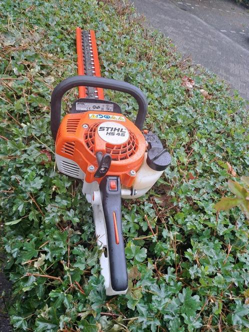 3 stuks hs 45 stihl heggenschaar, Tuin en Terras, Heggenscharen, Zo goed als nieuw, Benzine, Ophalen