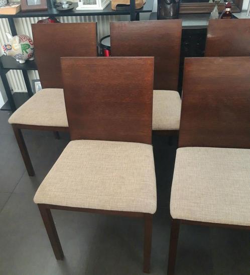 Prachtige notenhout stoelen., Huis en Inrichting, Complete inboedels, Ophalen of Verzenden