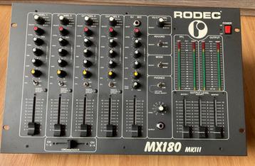 Rodec Mx 180 mkIII, Musique & Instruments, Tables de mixage, Enlèvement, Comme neuf