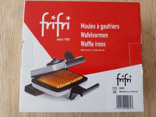 FriFri wafel bakplaat voor 4 x 6 wafels, Elektronische apparatuur, Wafelijzers, Nieuw, Uitneembare platen, Ophalen of Verzenden