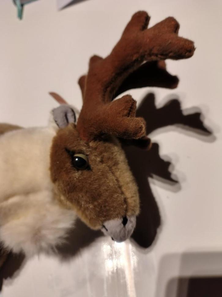 knuffel rendier of eland nieuw valentijn, Collections, Ours & Peluches, Neuf, Autres types, Autres marques, Enlèvement ou Envoi