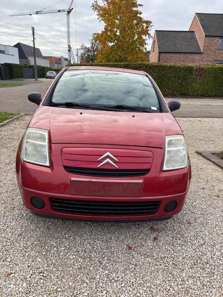 Citroën C2, Auto's, Citroën, Particulier, C2, Radio, Benzine, Berline, 3 deurs, Handgeschakeld, Rood, Ophalen