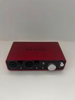 Focusrite Scarlett 2i2 1st Gen USB audio interface, Ophalen, Zo goed als nieuw