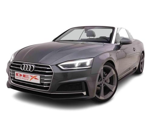 AUDI A5 Cabrio 40 Tdi 190 S-Tronic S-Line + MMI Plus + Leath, Auto's, Audi, A5, ABS, Airbags, Airconditioning, Alarm, Boordcomputer