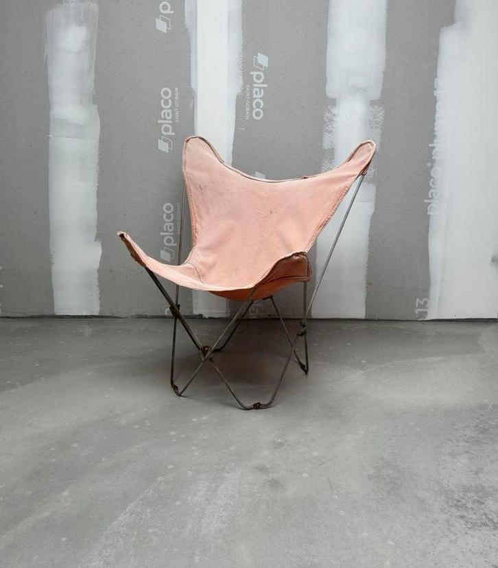 Vintage vlinderstoel, Antiek en Kunst, Kunst | Designobjecten, Ophalen
