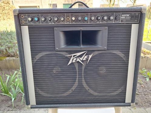 Vintage gitaarversterker Peavey Austin 400, Muziek en Instrumenten, Versterkers | Bas en Gitaar, Gebruikt, Gitaar, 100 watt of meer