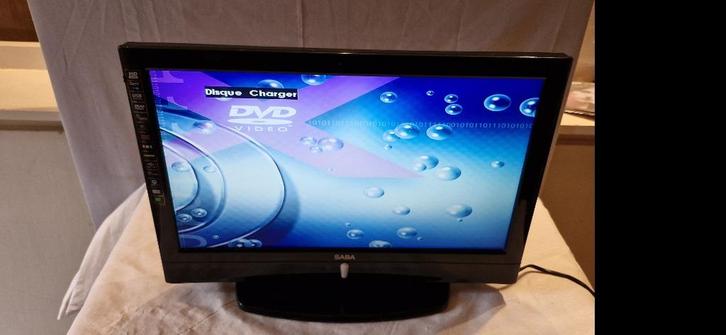 SABA TV-model SBV1943H met geïntegreerde dvd/cd-audiospeler, Antiek en Kunst, Antiek | Tv's en Audio, Ophalen of Verzenden