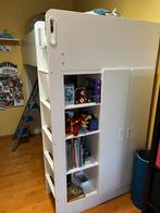 Hoogslaper met bureau, Enlèvement, Comme neuf, Lit mezzanine