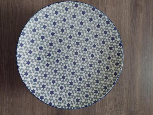 bordjes met dessin, Huis en Inrichting, Keuken | Servies, Zo goed als nieuw, Bord(en), Porselein, Ophalen