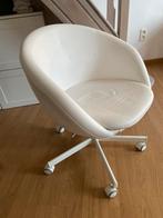 Chaise de bureau SKRUVSTA, Ysane blanche, Enlèvement, Comme neuf, Blanc, Chaise de bureau