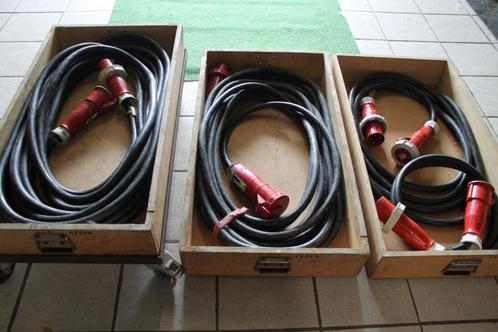 Proffesionele stroomkabels, Doe-het-zelf en Bouw, Elektriciteit en Kabels, Gebruikt, Kabel of Snoer, Ophalen