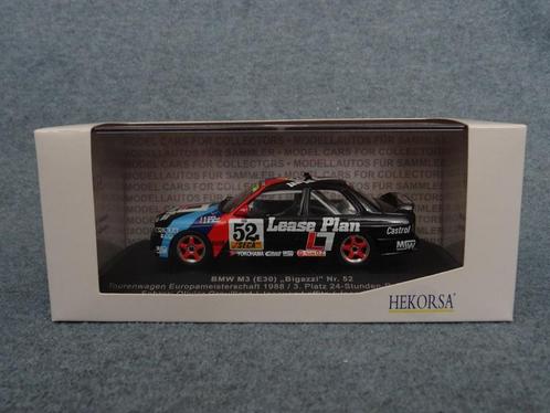 BMW E30 M3 #52 24h Spa 1988 Ixo for Hekorsa 1:43 OVP, Hobby en Vrije tijd, Modelauto's | 1:43, Zo goed als nieuw, Auto, Overige merken