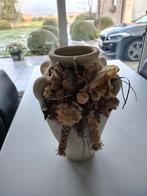 Vase, Moins de 50 cm, Jaune, Pierre, Comme neuf