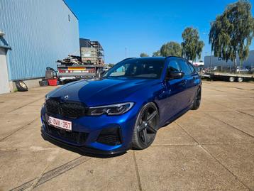 Bmw m340i xdrive  btw wagen (lichtevracht), Auto's, BMW, Automaat, Blauw, Bedrijf, Break