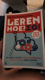 Tommy Opgenhaffen - Leren. Hoe? Zo!, Ophalen, Zo goed als nieuw, Tommy Opgenhaffen