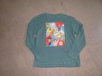 Grijs/groene longsleeve Fish & chips 11 jaar, Kinderen en Baby's, Kinderkleding | Maat 146, Fish & Chips, Gebruikt, Ophalen of Verzenden