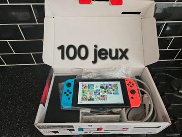 Nintendo switch avec 100 jeux 