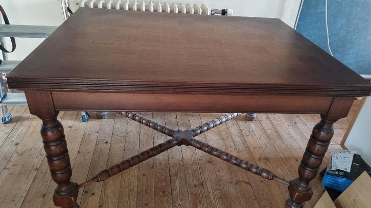 Table en marqueterie, Antiek en Kunst, Antiek | Meubels | Tafels, Ophalen