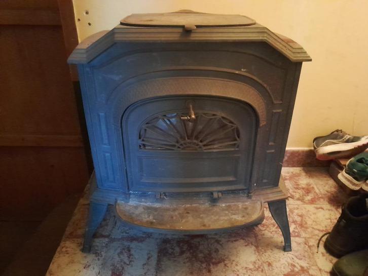 Poele à bois, Huis en Inrichting, Kachels, Gebruikt, Vrijstaand, Houtkachel, Hout, Ophalen