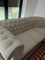 siège en cuir blanc, Maison & Meubles, Canapés | Sofas & Chaises Longues, Comme neuf, Autres dimensions, 300 cm ou plus, Enlèvement