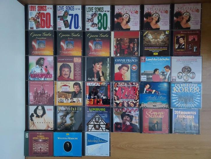 Diverse dvd's: klassiek, lovesongs, etc., Cd's en Dvd's, Cd's | Overige Cd's, Ophalen of Verzenden