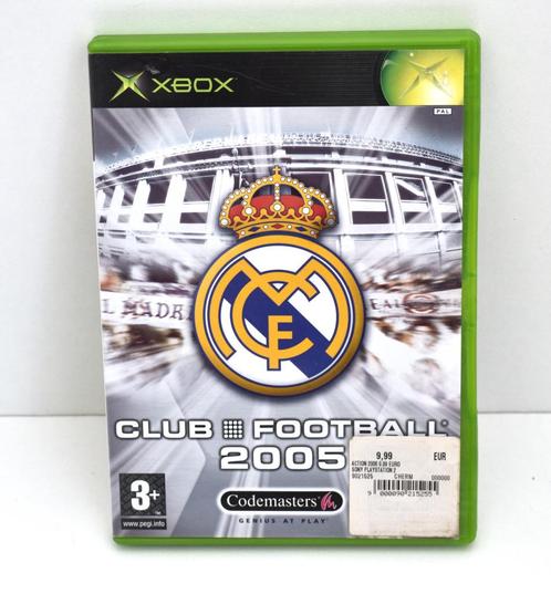 * XBOX ORIGINAL - Real Madrid Club Football 2005 - Game RARE, Games en Spelcomputers, Games | Xbox Original, Zo goed als nieuw