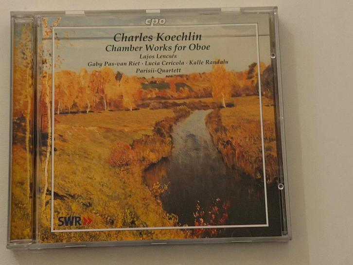 Charles Koechlin, Lajos Lencsés – Chamber Works for Oboe, Cd's en Dvd's, Cd's | Klassiek, Gebruikt, Ophalen of Verzenden
