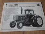 TRACTOR FOLDERS JOHN DEERE 4640 - 4440 - 4240 - 4040, Ophalen of Verzenden, Zo goed als nieuw