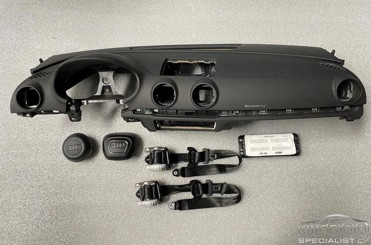 Airbag set dashboard gordels  Audi A3 8V model 2016-2020, Auto-onderdelen, Dashboard en Schakelaars, Audi, Gebruikt, Ophalen of Verzenden