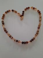 Halsketting Amber Agaat, Verzenden, Nieuw